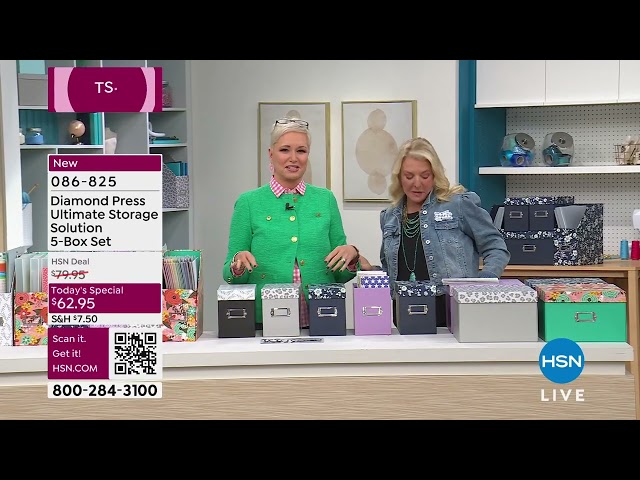 HSN | Suzanne Gets Crafty - Diamond Press Crafts 01.28.2025 - 07 PM