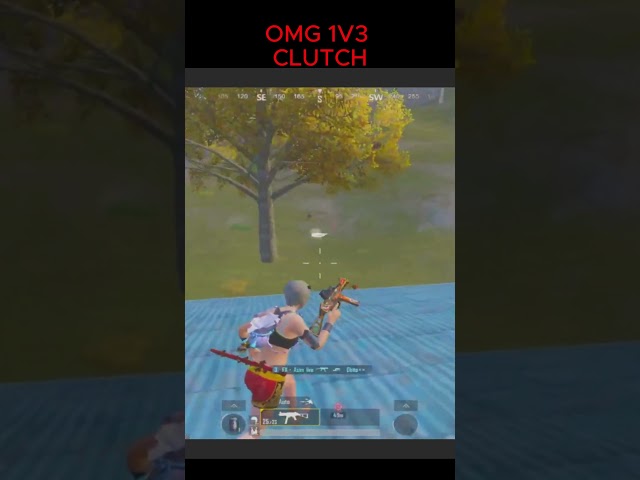 pubg mobile quik 1v3 clutch #pubgmobile #pubg #shorts #viralshorts