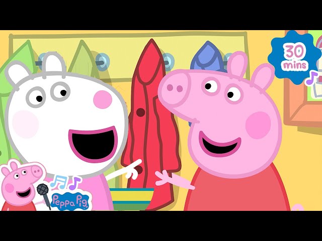 What's Your Favourite Colour? +More Kids Songs & Nursery Rhymes | Cartoon | Peppa Pig Music Channel