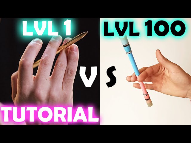 FINGER PASS REVERSE TUTORIAL FROM LEVEL 1 to LEVEL 100 IN JUST ONE MINUTE! PENSPINNING