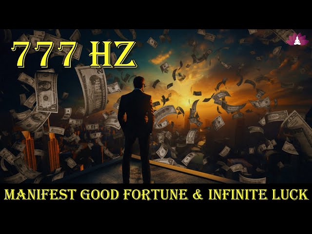 777 Hz Good Luck Frequency | Manifest Good Fortune & Infinite Luck | Receive Divine Blessings