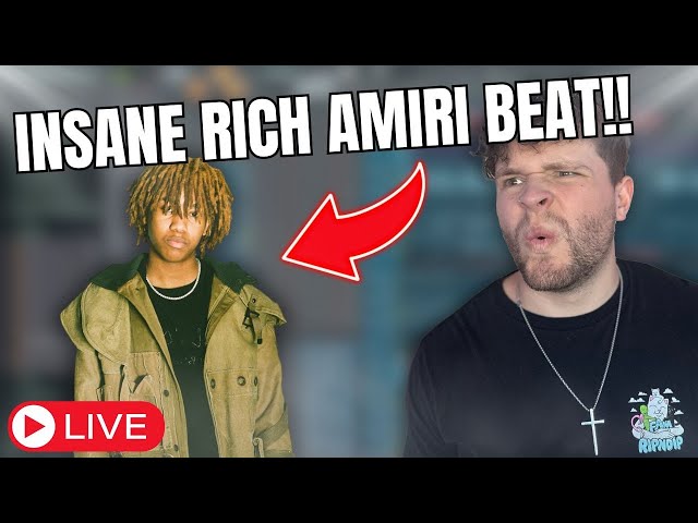 I Made this INSANE Rich Amiri Beat LIVE!!