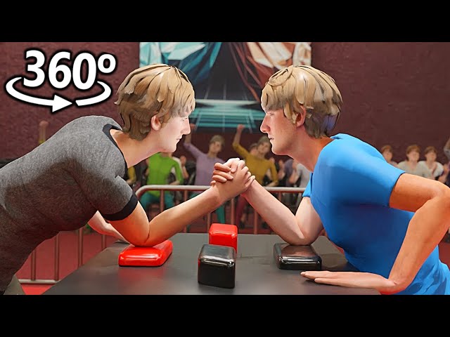 Arm Wrestling in 360° | VR / 4K