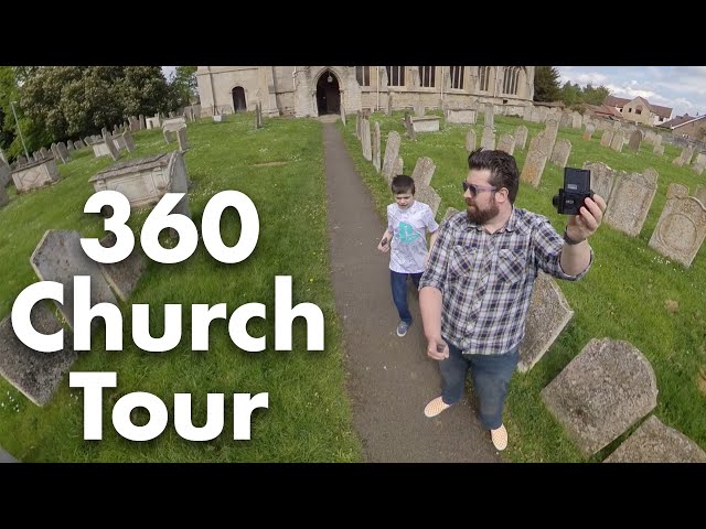 360 Degree Church Tour! Priory Church, Deeping St James, Lincolnshire | Through Andy's Eyes