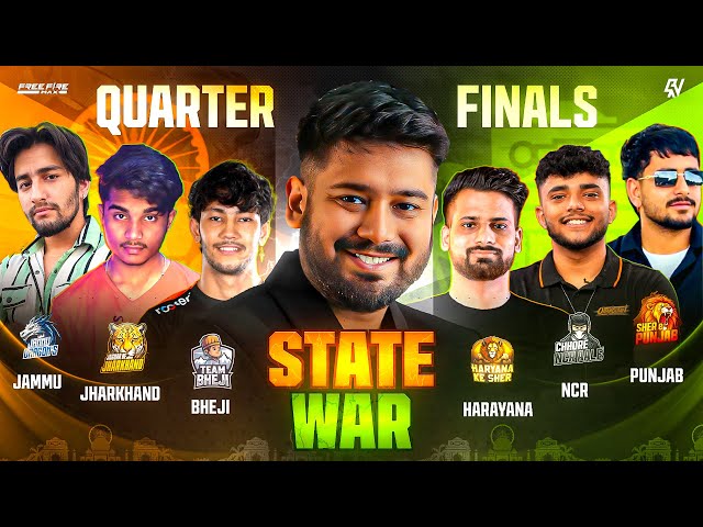 State Wars Quarter Finals | The Hope #freefire #freefirelive #rockyrdxlive