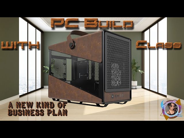 Timeless Briefcase Style PC Build Meets High Performance! | Business Design Masterclass #montech