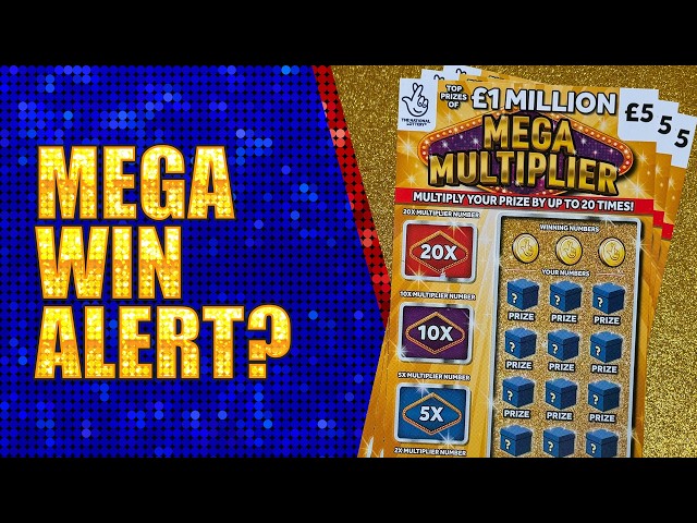 Can we get a mega win with the ‘Mega Multiplier’ scratch card? 🎁🤑🙌🏻 It's the Scratchcard Gameshow!