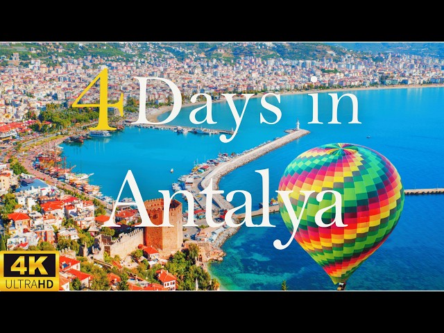 How to Spend 4 Days in ANTALYA Turkey | Travel Itinerary