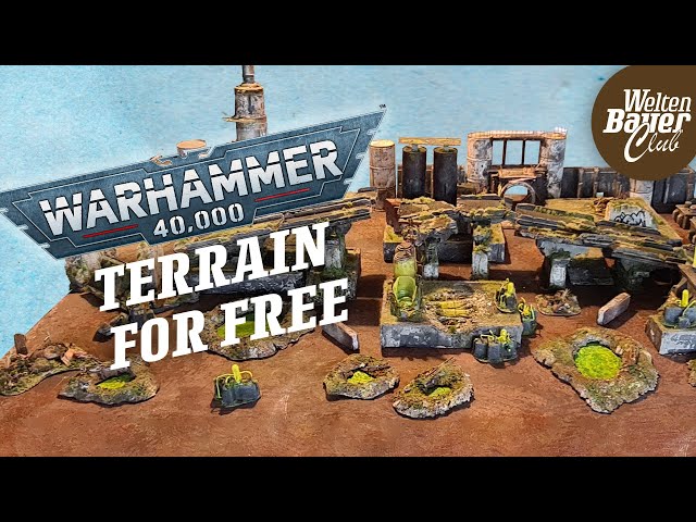 Let's Make Wargame Terrain for a FULL TABLE