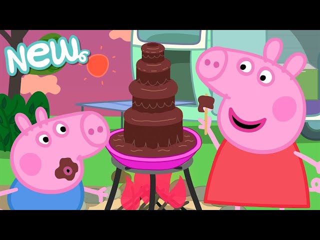 Peppa Pig Tales 🍫Chocolate Fondue FUN⛲ BRAND NEW Peppa Pig Episodes