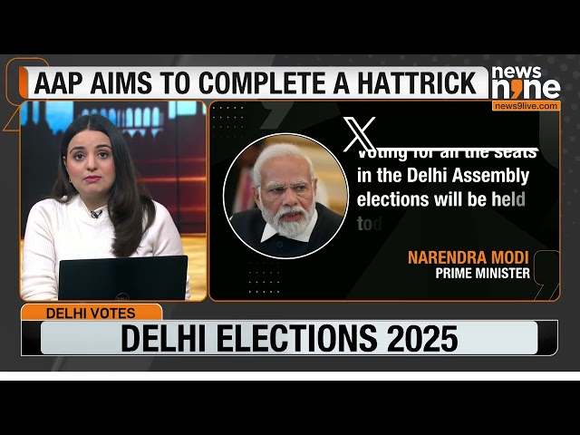 Delhi Assembly Elections 2025 | BJP, Congress Looks For Revival In Delhi | Delhi Votes | News9