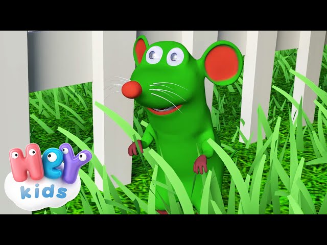 Une Souris Verte ! | Chansons d'animaux | HeyKids Français | Animaj Kids