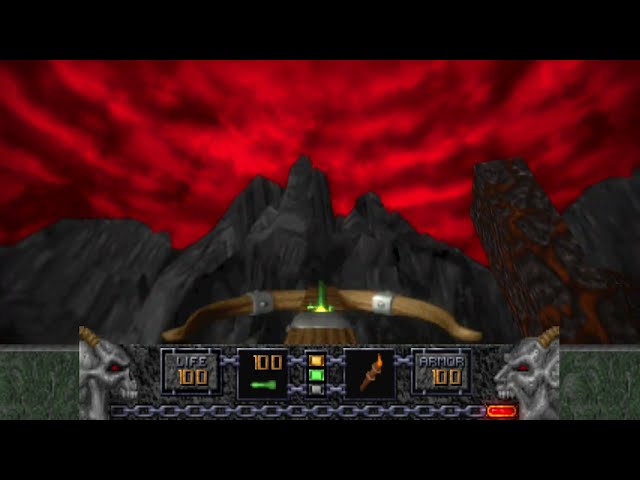 Heretic: Shadow Of The Serpent Riders [PC (tBPPT)(DDE)PT] Ep2Mp1: The Crater pt 2