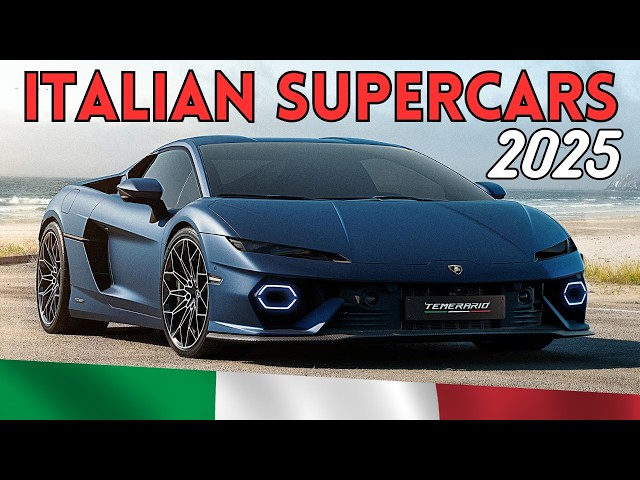 8 Marvelous Italian Supercars You Need For 2025