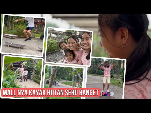 Daily Routine | Mall nya kaya Hutan, Asyik Banget | Tips Skateboard ft Soffel Alamia