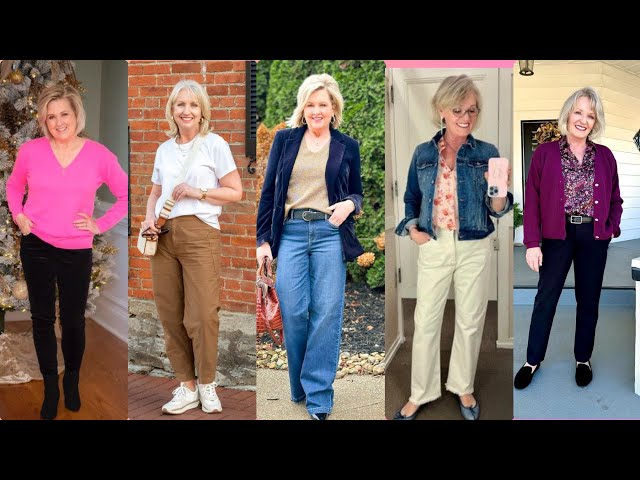 Natural Older Women OVER 50 60 70 | Summer Fashion 2025 For Women