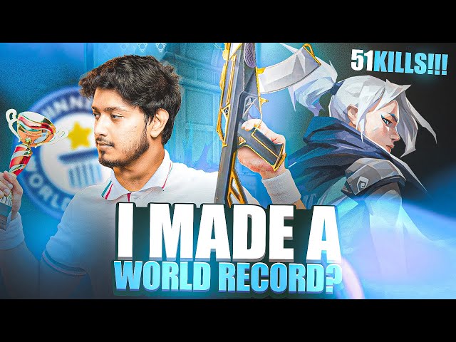 51 SOLO Kills in a RANKED GAME !! WORLD RECORD ?? Valorant Highlights