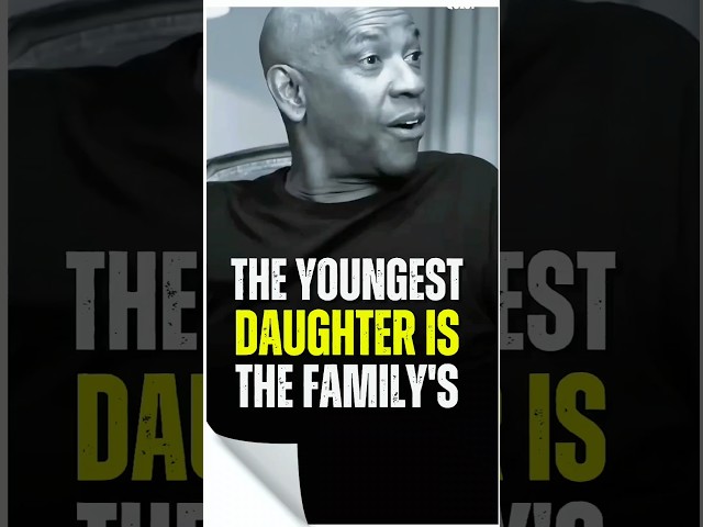 The Youngest Daughter is The Family's Denzel Washington #motivation #inspiration#mindset