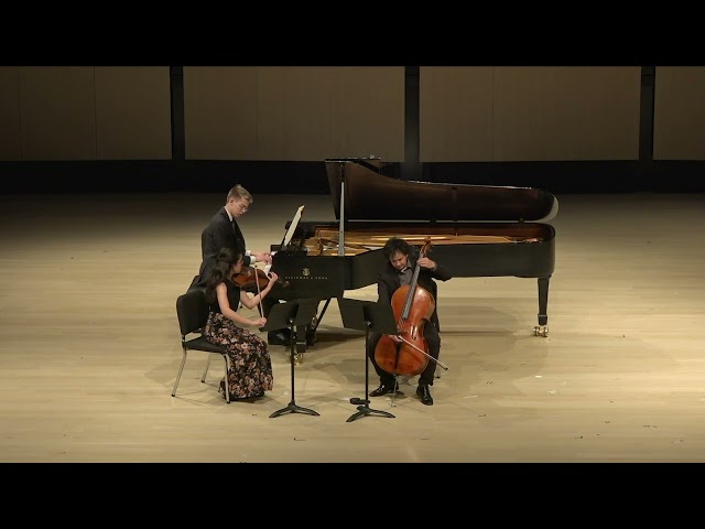 U of Iowa Chamber Music: Dvořák - Piano Trio No. 4 "Dumky", IV. Andante moderato, V. Allegro