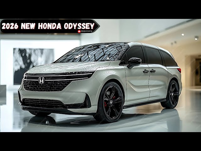 2026 Honda Odyssey Review - Comfort, Style, and Safety for Families!