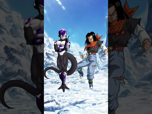 WHO IS STRONGER | ANDROID 17 VS FRIEZA #anime #dragonball #trending #popular