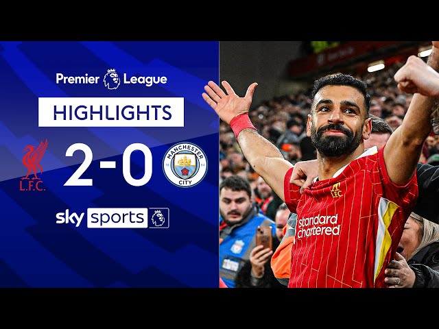 Liverpool go NINE points clear at the top 📈 | Liverpool 2-0 Man City | Premier League Highlights