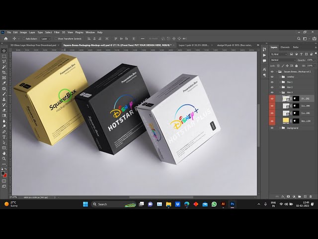 3D LOGO MOCKUPS LOGO BASIC PHOTOSHOP