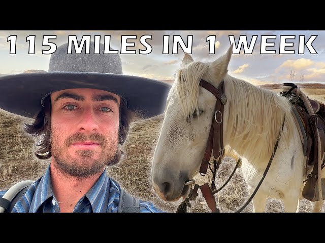 Traveling 7000 Miles On Horseback - Mile 415