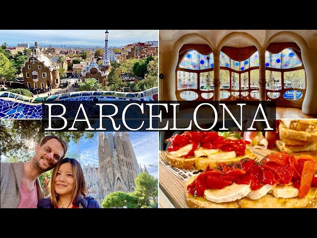 3 Days in BARCELONA - Gothic Quarter, Sagrada Familia, Best Food Market, Park Guell | Full Itinerary