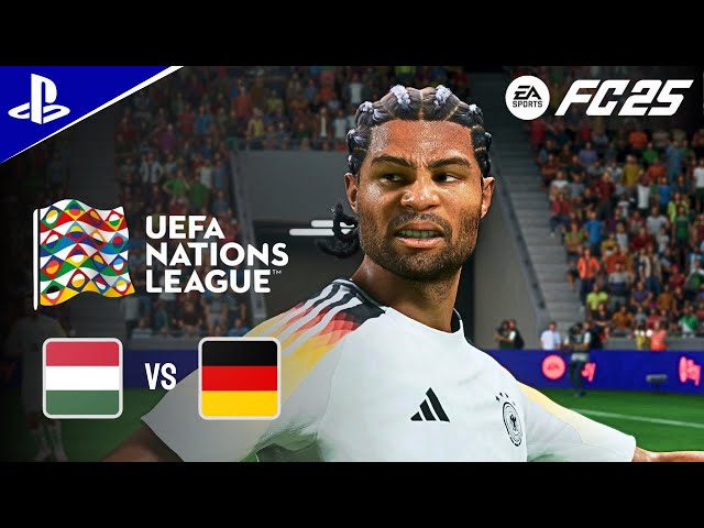 FC 25- HUNGARY vs GERMANY - UEFA Nations League Full Match | PS5 4K60