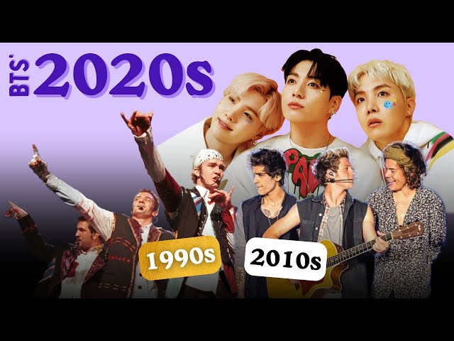 be yourself or be a star | bts, groups from the 90s and the 2010s