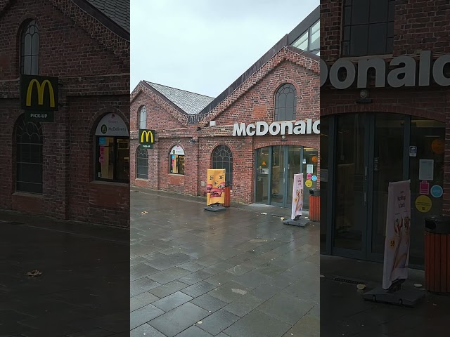 Mc Donald is everywhere. Location Sandnes in Norway. Was Donald Trump here as a service employee?