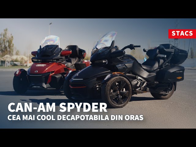 Cea mai tare decapotabila din oras - Can-Am Spyder RT | STACS REVIEW