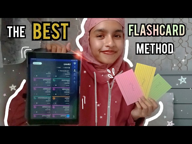 How I used flashcards to get all 9s in my GCSEs | The BEST method for both digital and paper