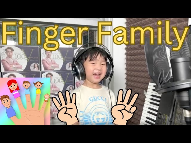 Finger Family Song -Singing Tips to Teach Your Child | Children Song with Lyrics | Nursery Rhymes |