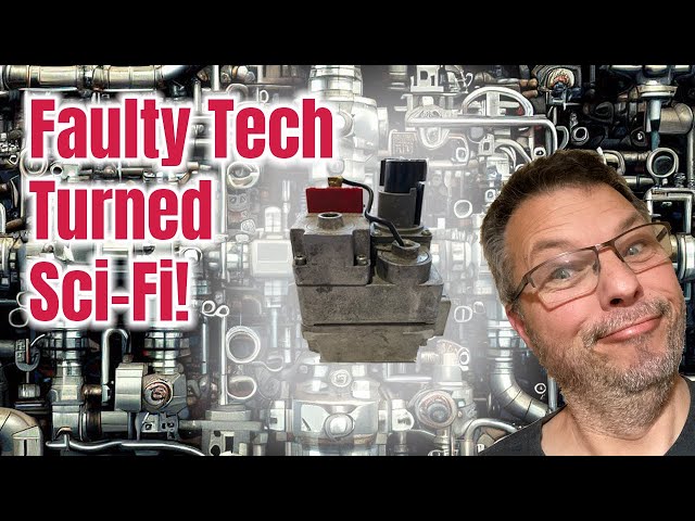 Reviving a 'Faulty' Gas Valve: Transforming it into a Sci-Fi Panel Regulator!