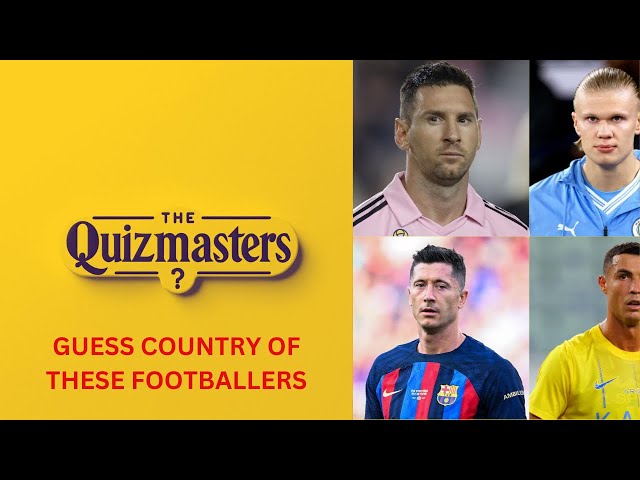 Guess the Footballer's Country - Quiz Challenge