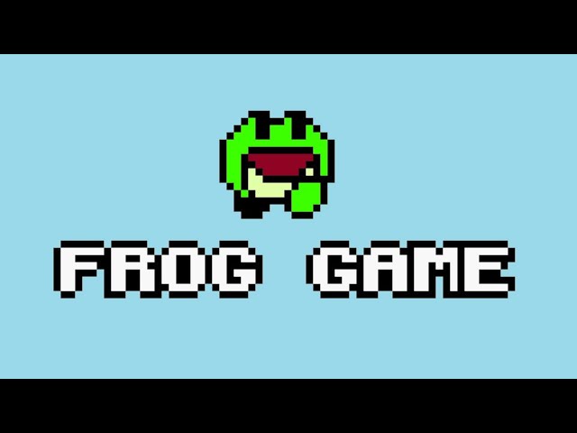 It's Wednesday so here's a trailer of my frog game