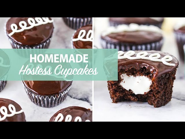 Homemade Hostess Cupcakes