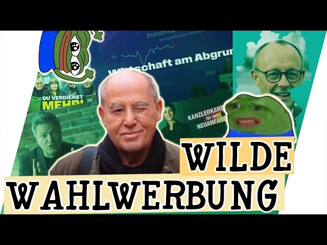 Wer hat den ABSURDESTEN Wahlwerbespot? AFD, Linke, Grüne, BSW oder doch FDP? | klupatwins reaction