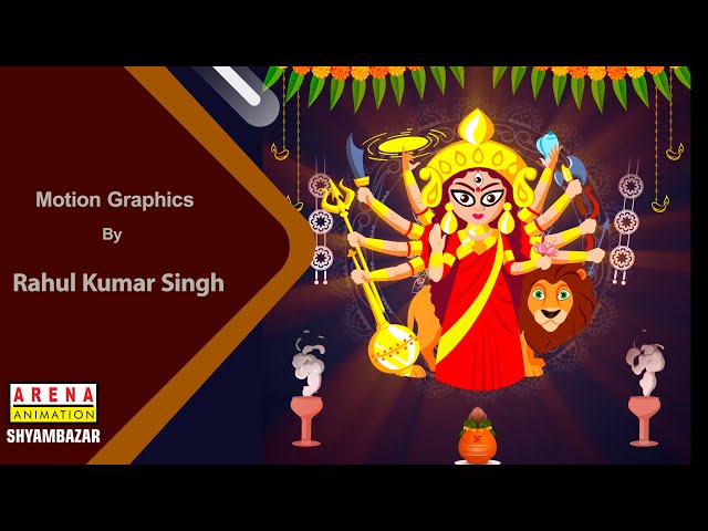 Subho Sarodiya:Arena Animation Shyambazar:Motion Graphics:Student name:Rahul Kr Singh #arenash