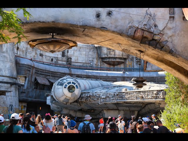 Full Ride: Millennium Falcon: Smugglers Run (VR 3D 4K) Disneyland's Galaxy's Edge