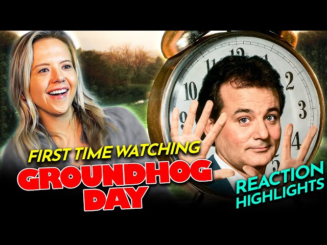 Mia won over by Bill Murray in GROUNDHOG DAY (1993) Deluxe Movie Reaction FIRST TIME WATCHING