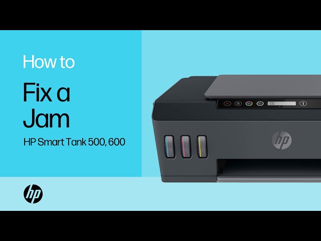 Fix a Paper/Carriage Jam | HP Smart Tank 500/600 Printer Series | HP Support