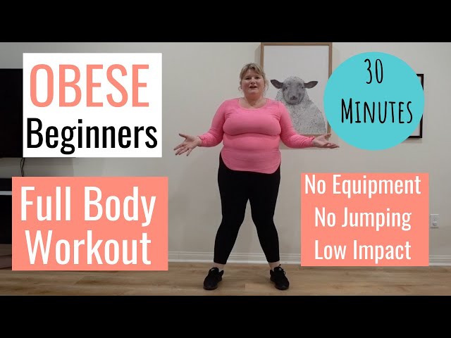 PLUS SIZE Full body Workout / Obese Beginner Workout/ Low Impact / No Equipment / No Jumping