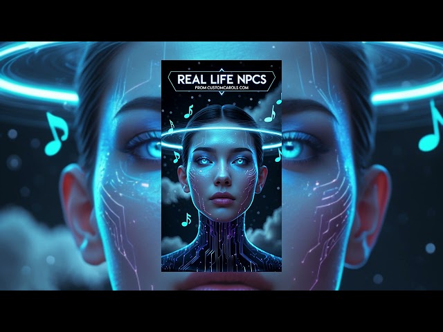 Real Life NPCs 🌌🎮 #songs #music Explore the Digital Maze of Existence from CustomCarols.com #NPCs