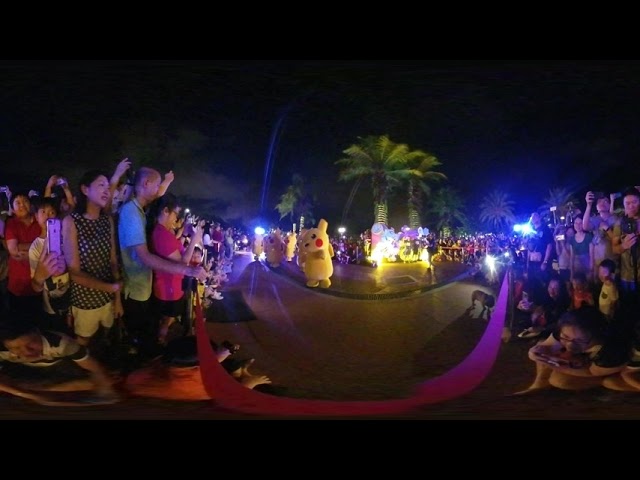 360 VR Pikachu Parade at Pokemon Carnival Sentosa