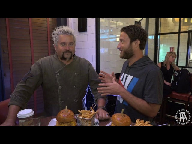 Barstool Pizza Review - Regina Pizzeria (Foxwoods) With Special Guest Guy Fieri (Bonus Burgerthots)