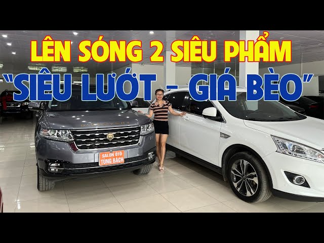 Cặp Xe Trung + Đài Luxgen U6 2015 và BaiC Q7 luxury 2019 Siêu Lướt Giá Rẻ Tại Tùng Bách Auto