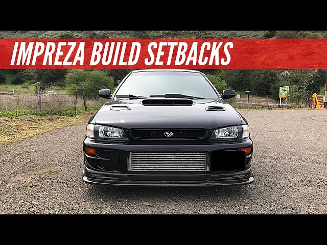 Impreza GC8 Build Setbacks // Oil Leaks, Air Oil Separator & Boost Controller Revisited